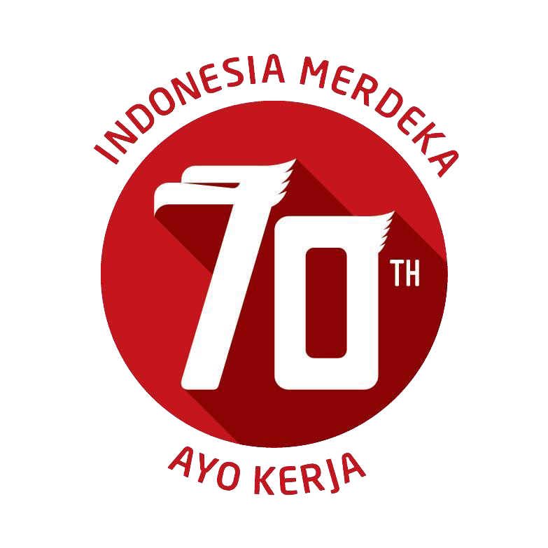 Logo 70 Tahun Indonesia Merdeka