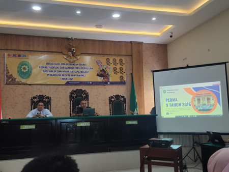 Sosialisasi Peraturan Mahkamah Agung (PERMA) No. 9 Tahun 2016