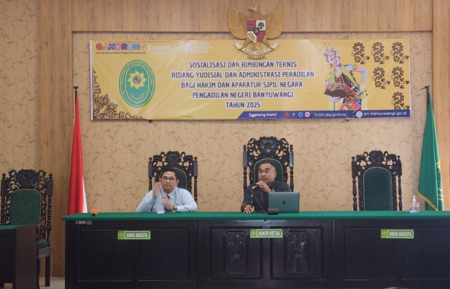 Sosialiasi Core Values ASN BerAKHLAK, Visi Misi Mahkamah Agung, dan 8 (Delapan) Nilai Utama Mahkamah Agung